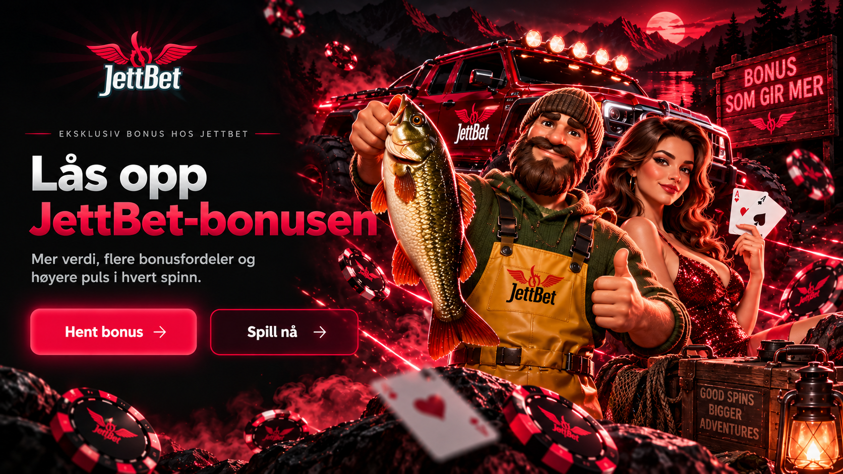 JettBet bonus â opptil 200 % bonus + 100 Free Spins